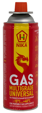 Газовый баллон цанговый для плит и горелок NIKA