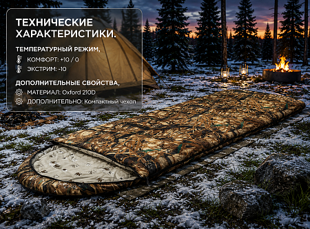 Спальный мешок Ифрит ГИПНОС -10