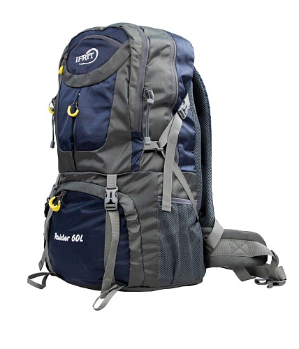 Рюкзак туристический Ифрит Raider (60 л.) Синий