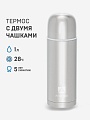 Термос с дополнительной чашкой 1л