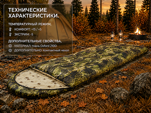 Спальный мешок Ифрит ГИПНОС -5