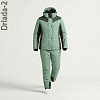 Женский костюм Дриада-2 (Бэльфаст/ ФоилГрид), Mint