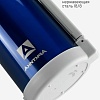 Термос с дополнительной чашкой и съемным ремешком для переноски 1.2л (синий)