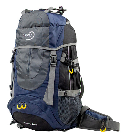 Рюкзак туристический Ифрит Looter (70 л.) синий