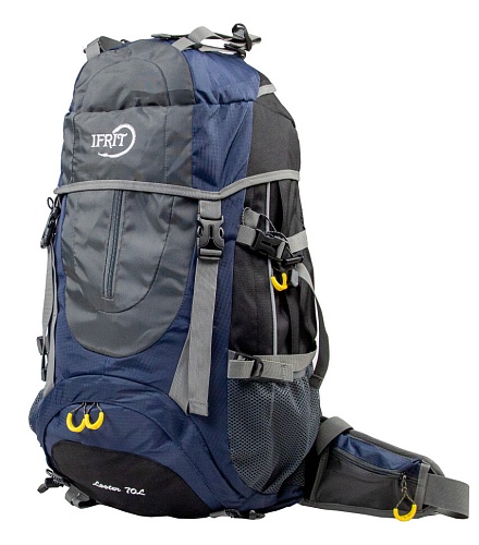 Рюкзак туристический Ифрит Looter (70 л.) синий