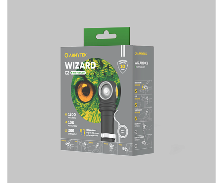 Armytek Визард C2 Magnet USB (теплый свет)