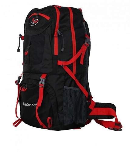 Рюкзак туристический Ифрит Raider (60 л.) Черный