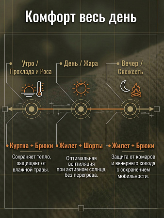 Костюм трансформер Метаморф (Твил) Камуфляж